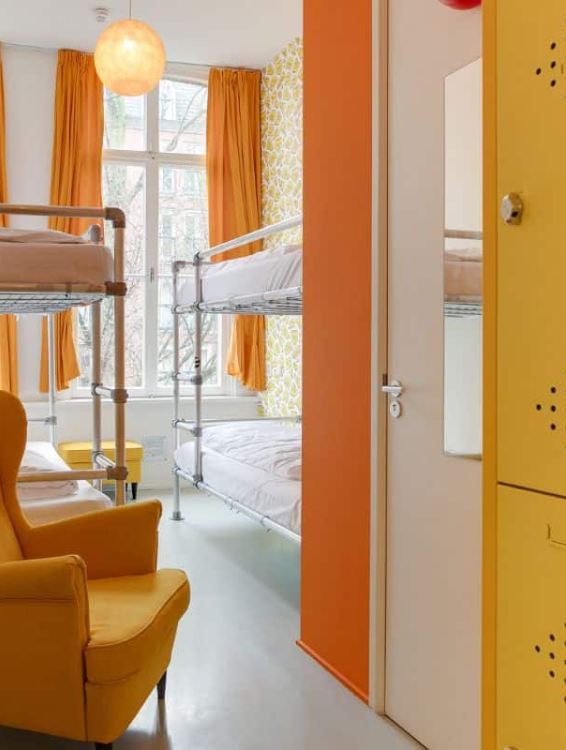 the cheese dorm at clinkcoco hostel in amsterdam