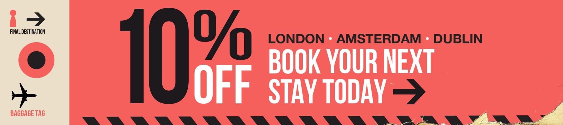 Save 10% booking direct at Clink Hostels