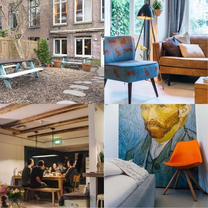 guests and the facilities at clinkcoco hostel in amsterdam