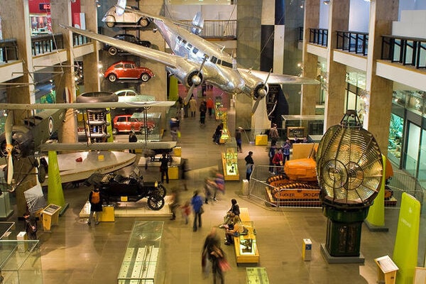 Inside the Science Museum in London