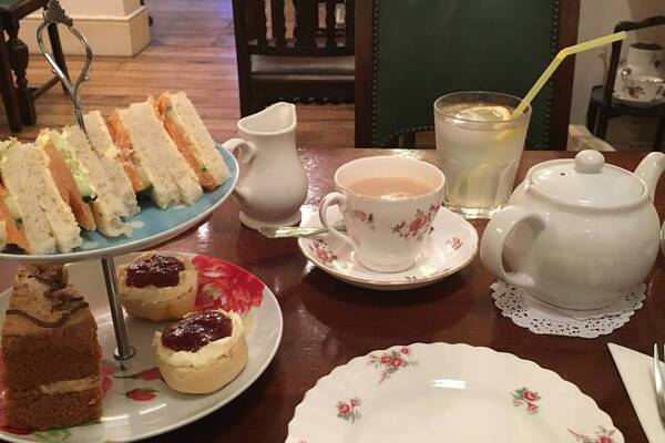 High tea at Tea and Tittle Tattle in London