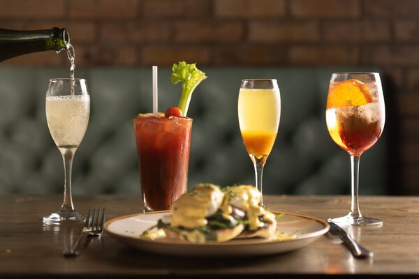 Bottomless brunch at Perky Nel in London
