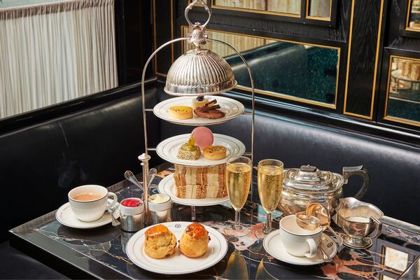 Afternoon tea at The Wolseley in London