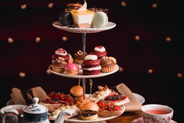 High tea at Map Maison in London