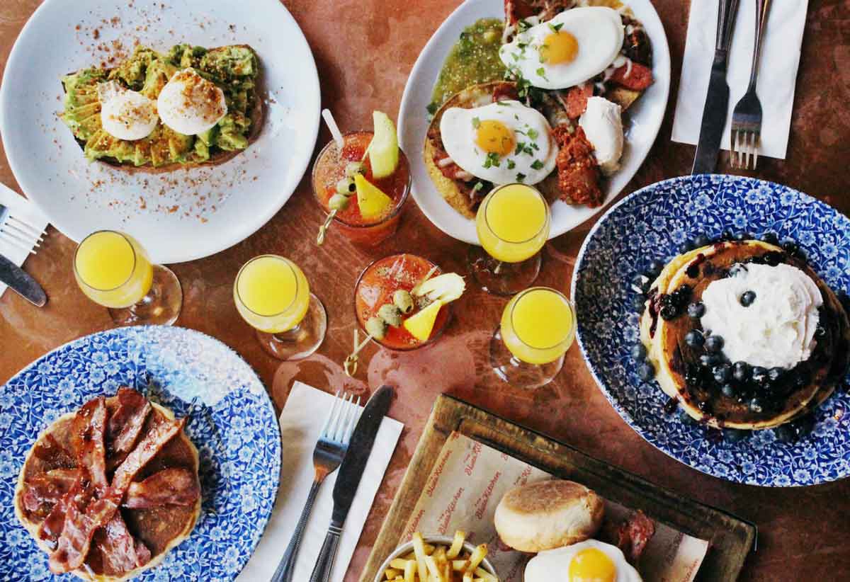 Bottomless brunch at Blues Kitchen in London