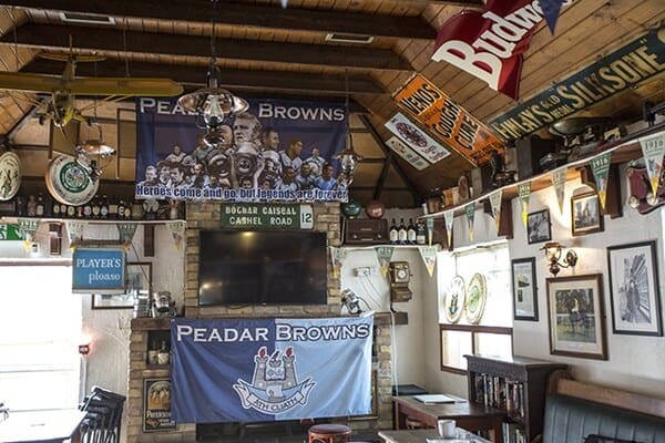 Peadar Browns pub in Dublin