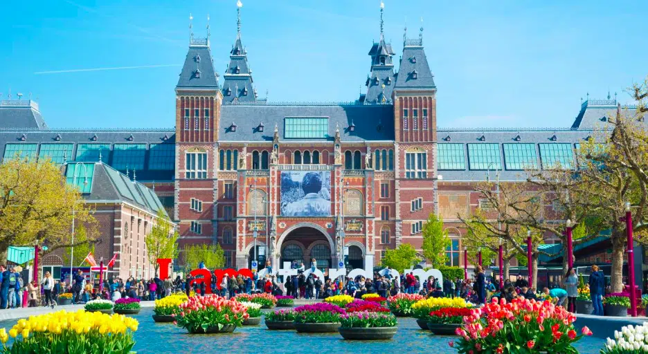 The Rijksmuseum in Museum Square