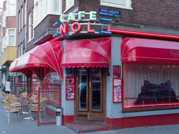 Entrance to Cafe Nol