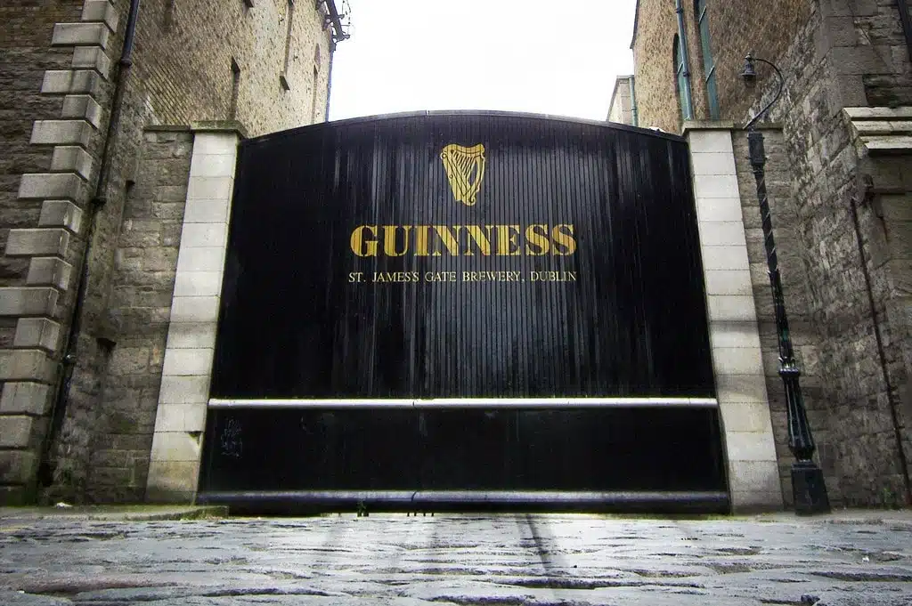 Gates at the Guinness Storehouse
