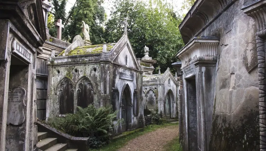 Catacombs at Highgate Cemetery