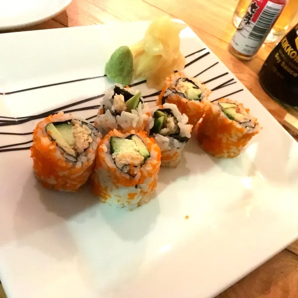 delicious food from Kento sushi london
