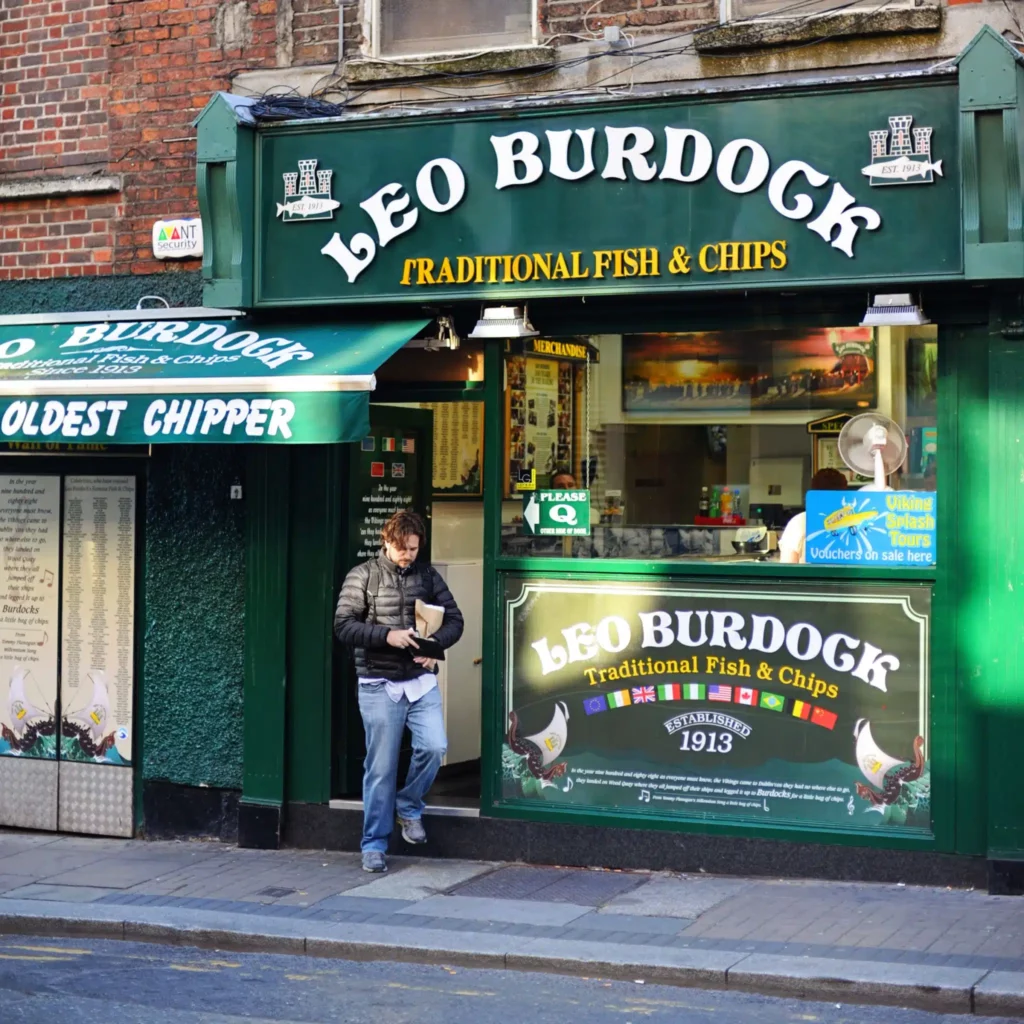 Leo Burdock fish and chip shops