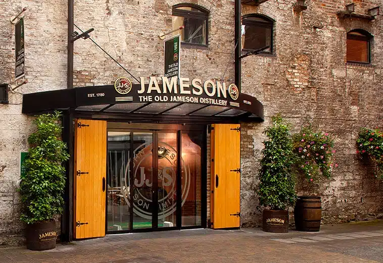 Entrance to the old Jameson Distillery