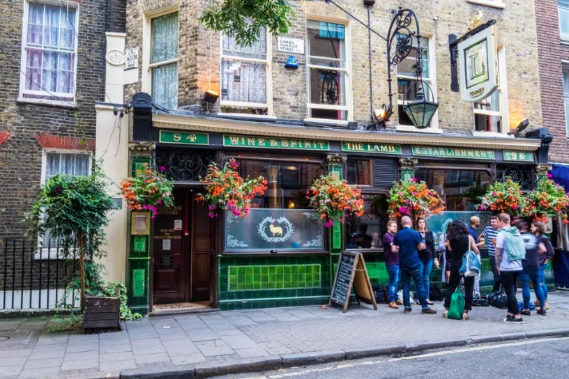 The Lamb pub in London