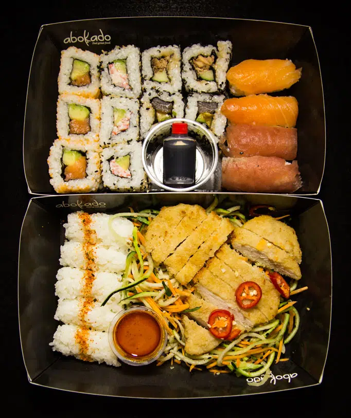 sushi at abokado in london