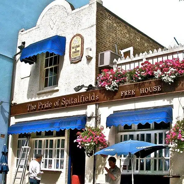 Pride of Spitalfields pub in London