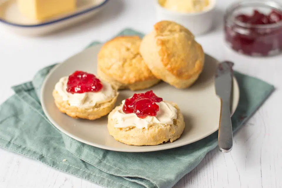 A plate of Scones  