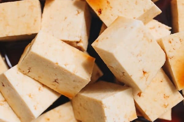 Tofu pieces
